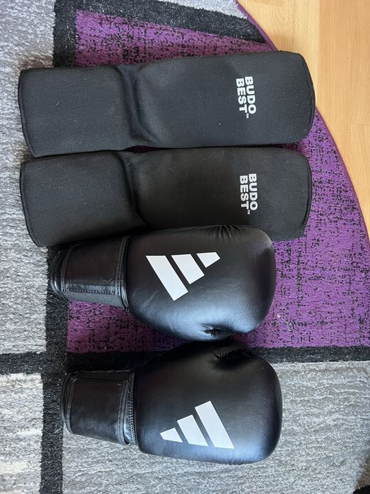 Manusi box adidas si tibiere budo best