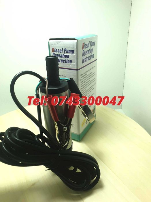 pompa 12V pentru de ulei motor 12V 12l per min