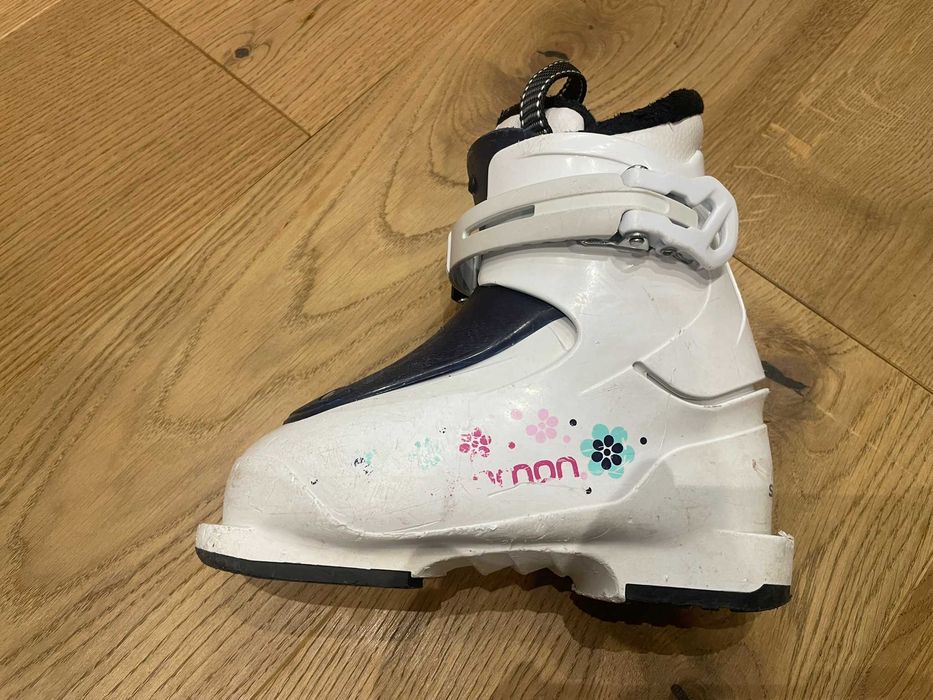 Детски Ски Обувки Salomon T1 Girly White/Rose Violet Tr/Размер 18