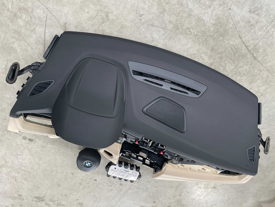kit airbag negru - crem Bmw seria 2 F45 Active Tourer /F46 Gran Tourer