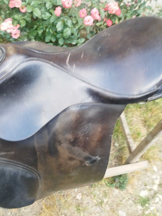 Șa piele naturala călărie echitatie cai