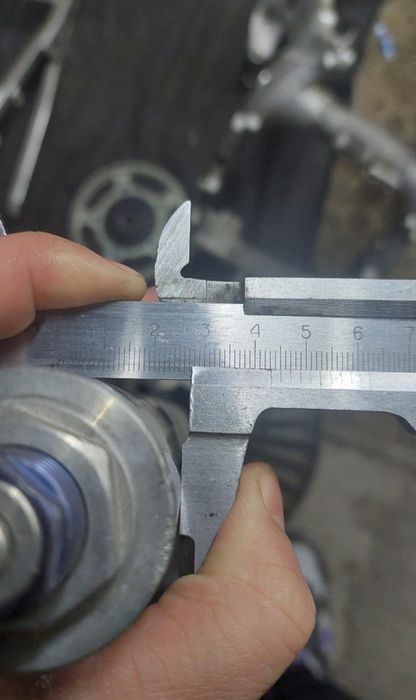 Вилка на Yamaha yzf R6 2002