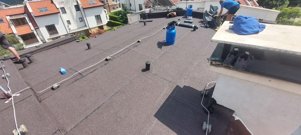 Ремонт на плоски покриви