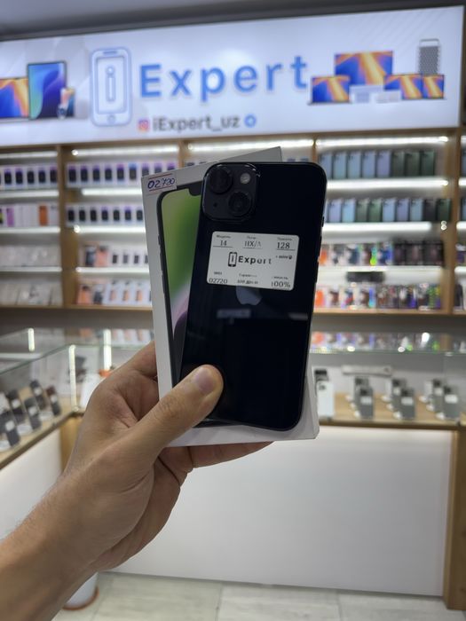 iPhone 14 100% 128gb ideal 3 oy garantiya!