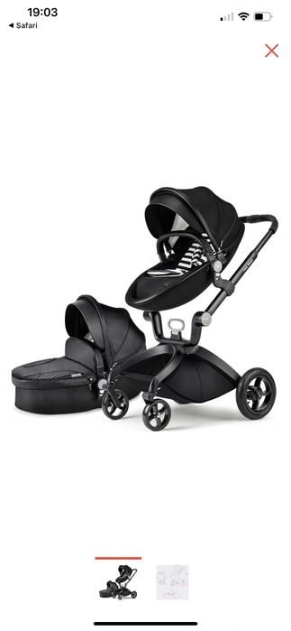 Продается б/у коляска 2 в 1 Hot mom