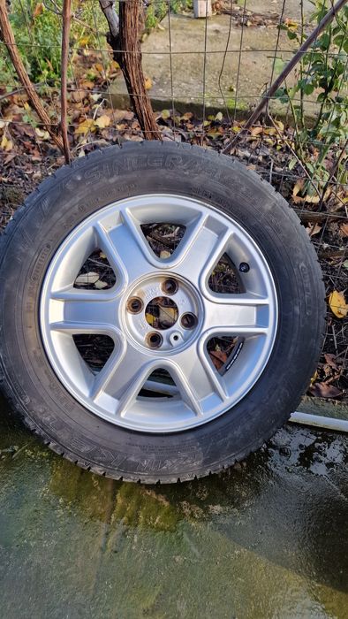 Jante aliaj originale Dacia Logan Sinaia R15 seria 6Jx15 ET50 - 4x100