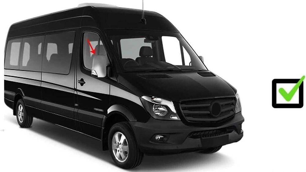 Хромирани Капаци за Огледала VW Crafter 2006-2018 / Фолксваген Крафтер