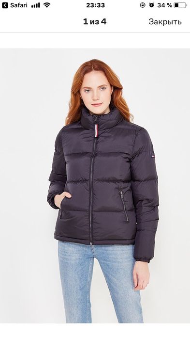 Женский пуховик Tommy Jeans