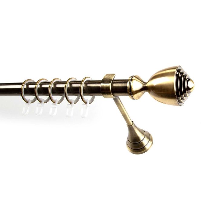 Трубчатая металлическая гардина