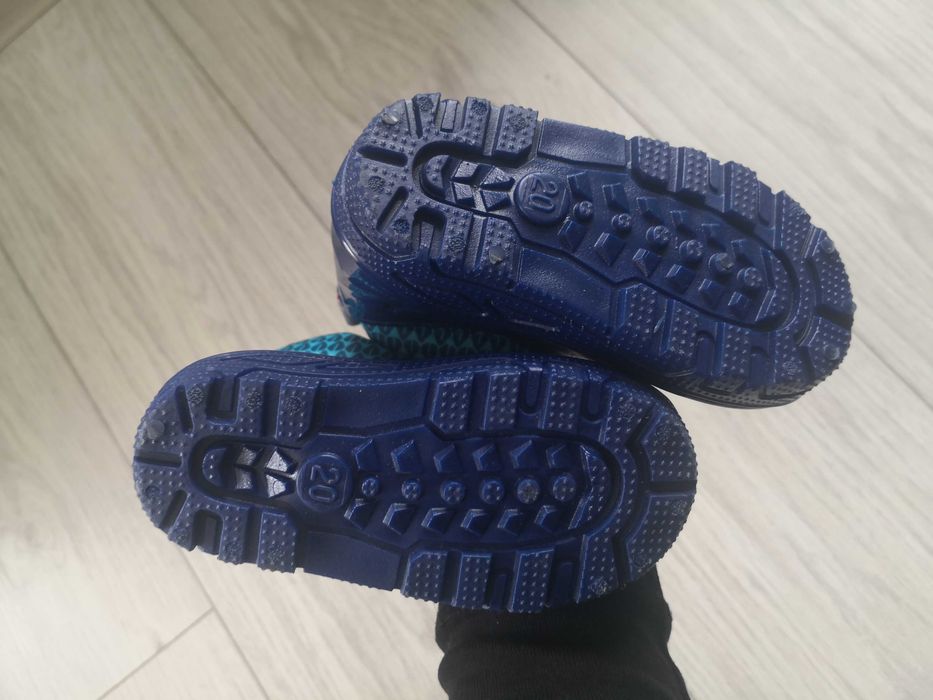 Гумени ботуши с подплата 20 номер