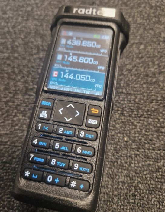 Radtel RT-950 PRO Black (27Mhz TX/RX) 10W Walkie Talkie AM/FM/USB/LSB/CW Receive GPS/APRS Wireless Bluetooth