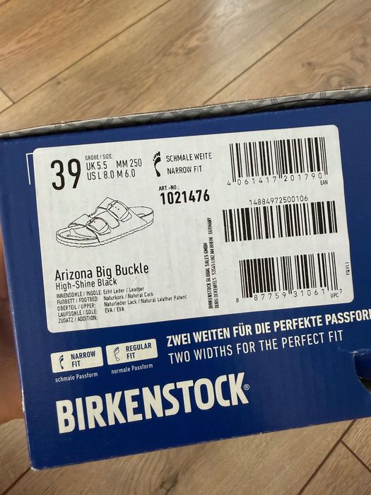 Birkenstock 39 черные