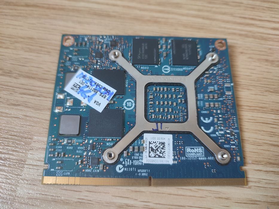 Placa video dedicata slot MXM Nvidia Quadro M2000M 4Gb - HP zBook 17 G