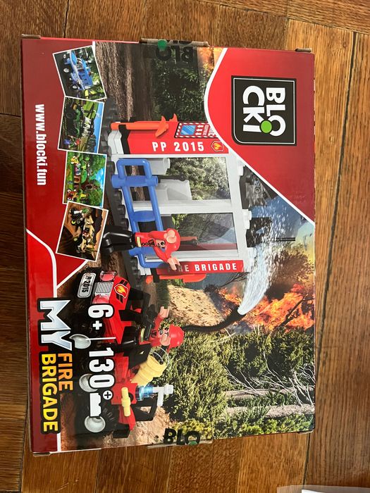 Set piese de construit BLO CKI -my fire brigade
