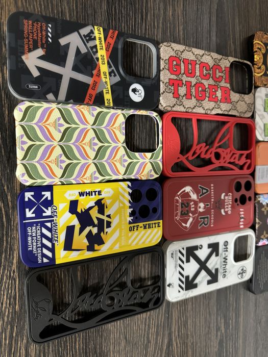 Husa Louboutin Moschino Louis Vuitton Gucci iPhone 14 Pro, 14 Pro Max