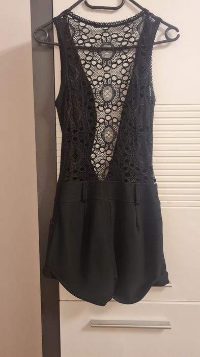 Salopeta scurta neagra XS-S