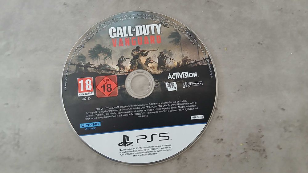 Joc Call of Duty Vanguard PS5, fara nicio zgarietura