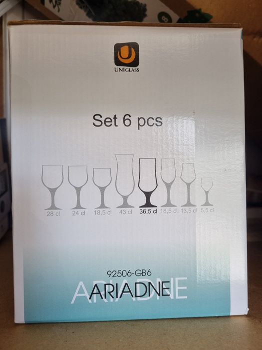 Set cesti Dinova Saina + set pahare Ariadne