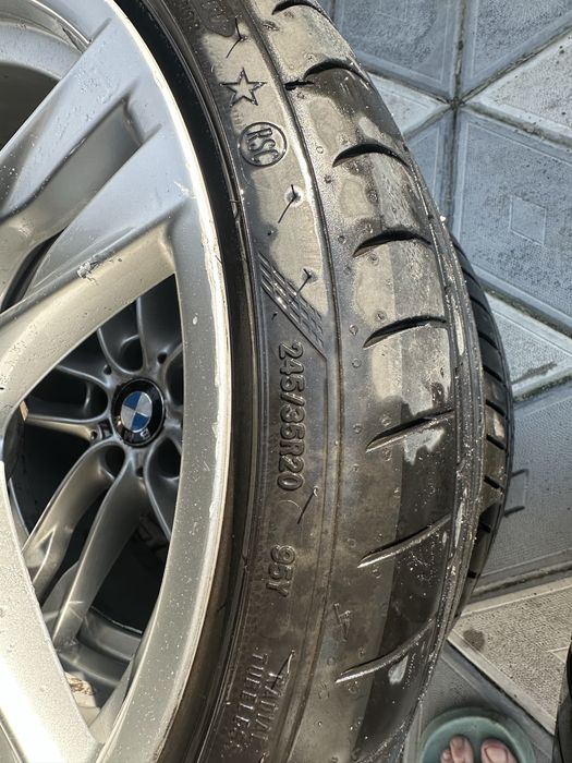 Jante aliaj BMW in doua latimi style 373 M paket 8.5 / 9J + cauciucuri 245 / 35 / r20 - 275 / 30 / r20