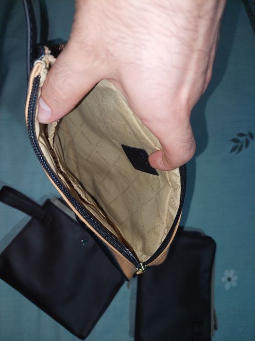 Bvlgari original erkaklar qo'l sumkasi