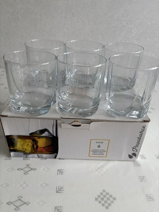 бокалы стеклянные