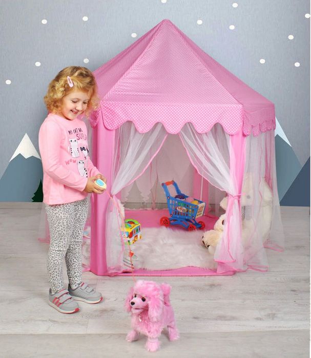 Детска палатка розова