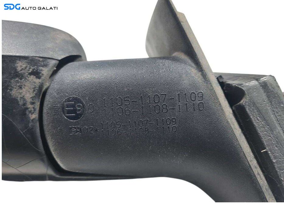 Oglinda Stanga Electrica Renault Megane 2 2002 - 2008 Cod 110511071109 110611081110 (Sticla Sparta Rama Fisurata) [LR1052]