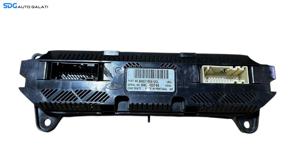 Panou Modul Unitate Comanda AC Aer Conditionat Clima Climatronic Ford Kuga 2 2012 - 2018 Cod BM5T-18C612-CL (Plasticul Topit) [LC0690]