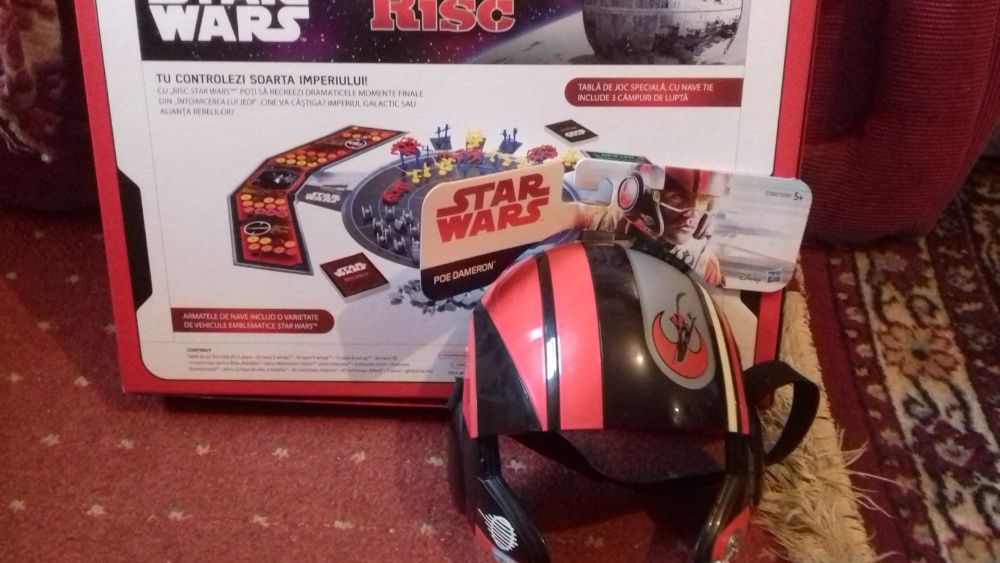 Vand tabla de joc Star Wars Risc+Casca Star Wars..impreuna sau separat