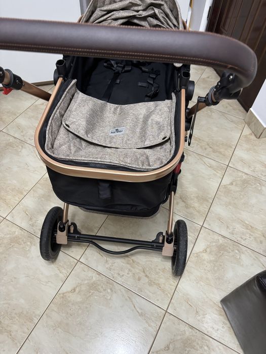 Carucior combinat Lorelli Premium Alba