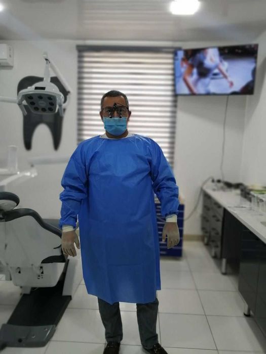 Одноразовые медицинские халаты