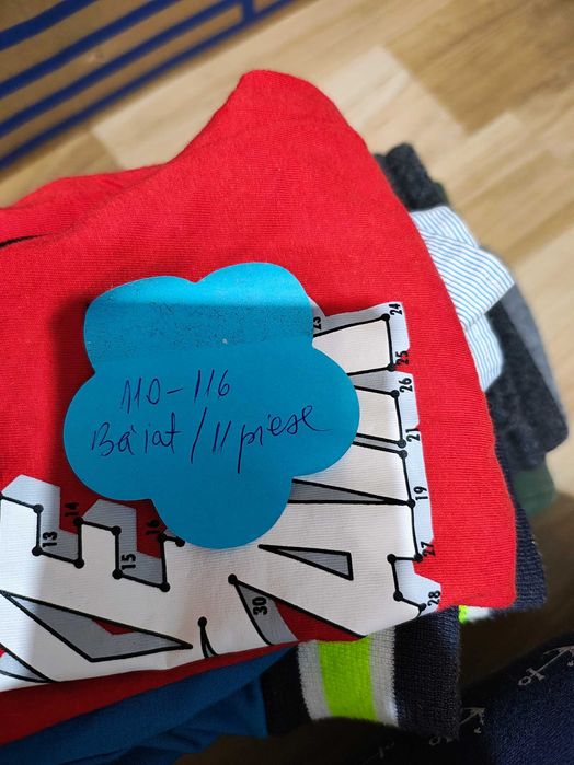 Lot 110 116 cm pantaloni trening baiat