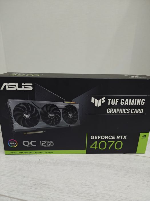 Видеокарта Asus RTX 4070 TUF Gaming