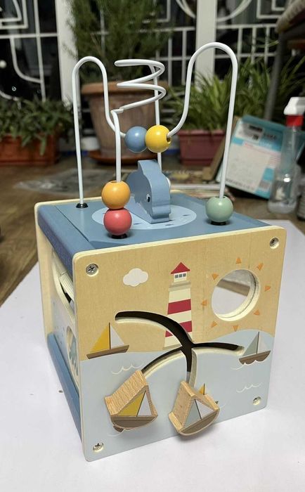 Куб Монтессори 5 в 1