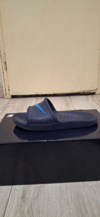 Чехли на Nike сини