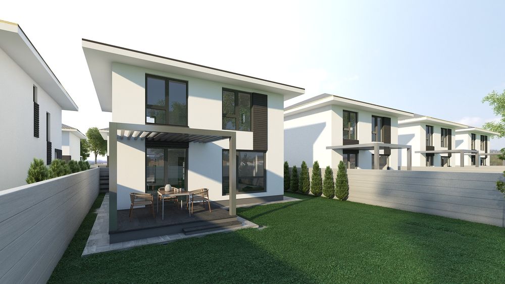 Vila Premium Bragadiru 5 camere+ 3bai+ 316mp teren, 2 locuri parcare