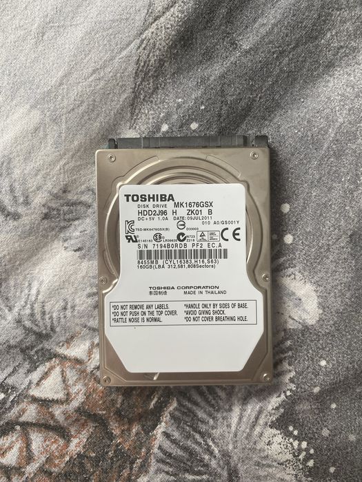 Жёсткий диск Toshiba