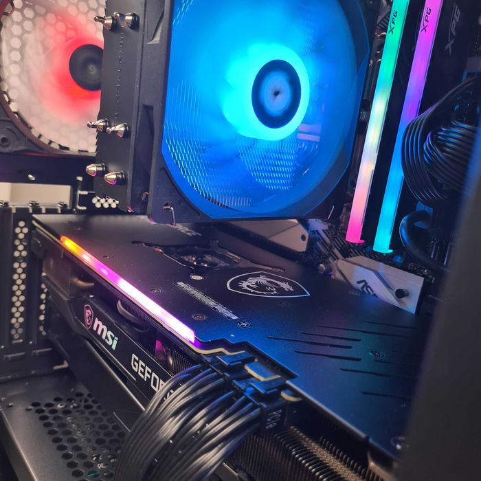 Геймърски Компютър! RTX 3060ti, Ryzen 5 5600, 16GB RAM,  - НОВ