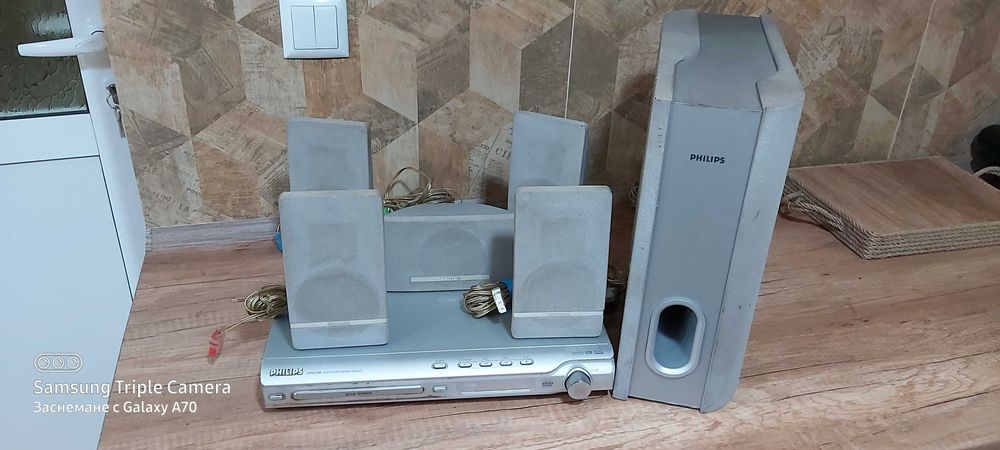 DvD Philips домашно кино 5+1, 300w