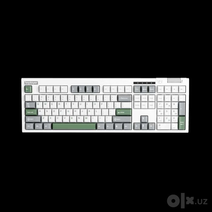 1STPLAYER NEO108 Forest Green RGB клавиатура 108 клавиш