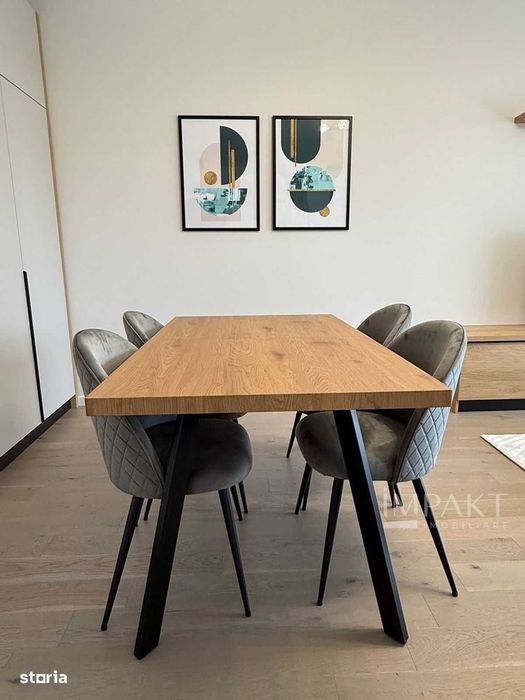Apartament cu 2 camere lux | Zona The Office | Parcare subterana
