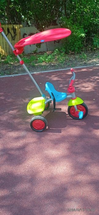 Трëх колëсный велик с ручкой