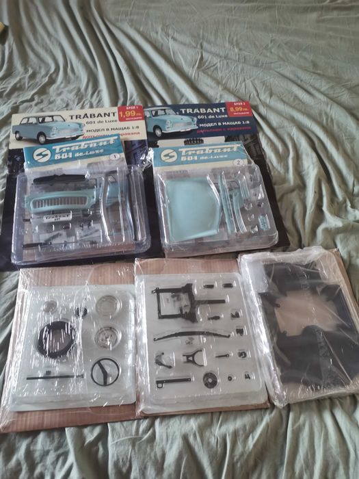 Списание Трабант за сглобяване брой 1-6