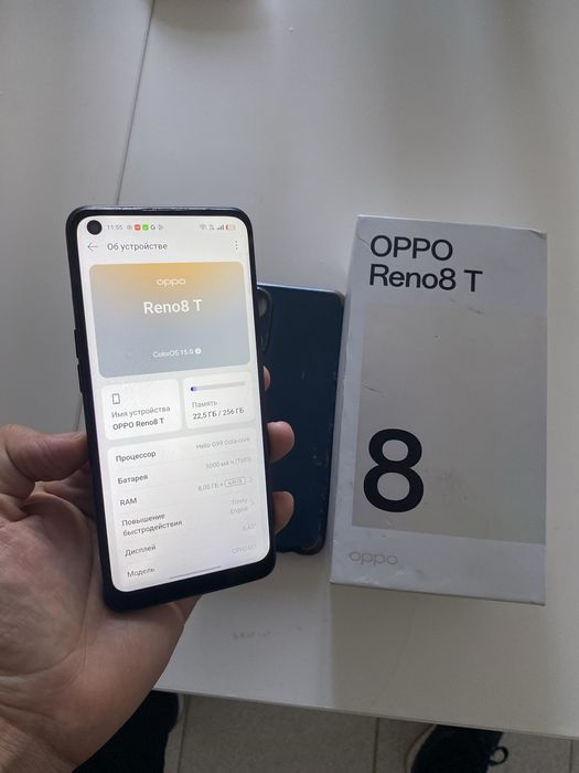 Oppo reno 8t 256гб  идеальный телефон