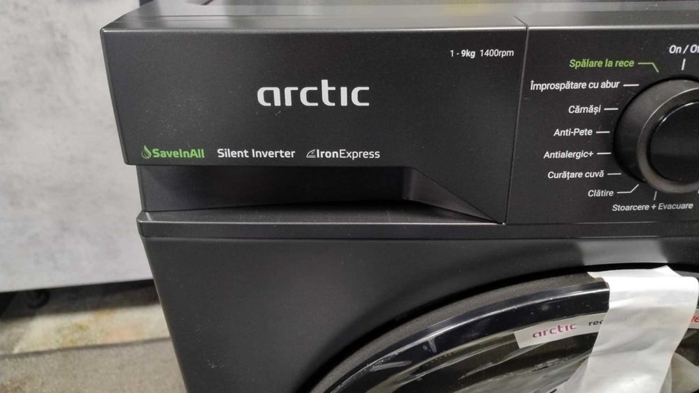 A+++ Пералня машина Arctic-Беко 9 кг 1400 об/мин IronExpressExtraSteam