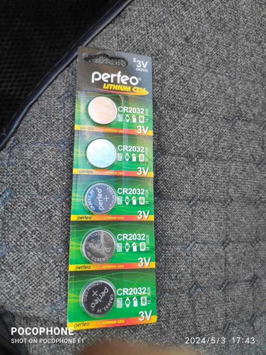 Батарейки Perfeo cr 2032