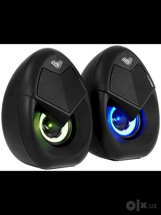 Колонки 2.0 AULA N-69 (N-69) черные - 6 Вт, питание - USB порт
