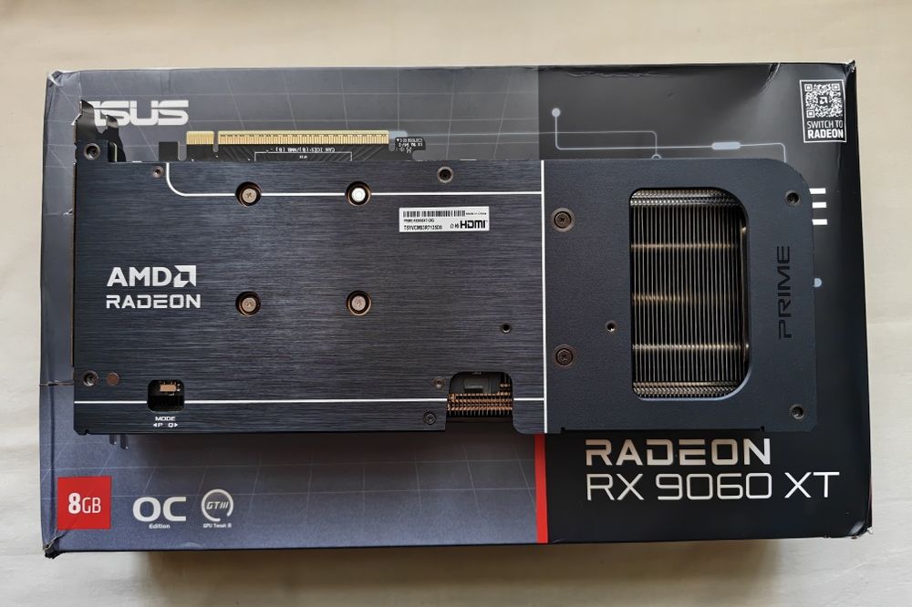 Asus RX 9060 XT 8gb Prime OC