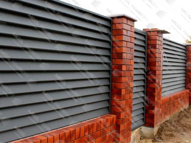 Забор жалюзи еврозабор