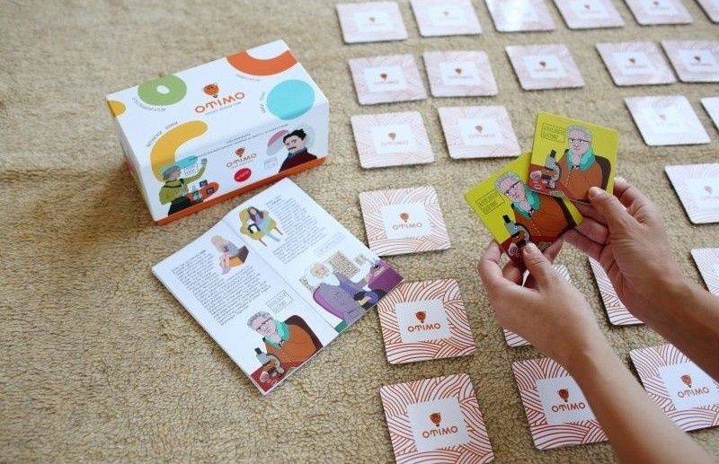 Настолна игра Otimo: Science memory game.